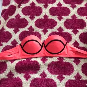 Xhiliration strapless bikini top